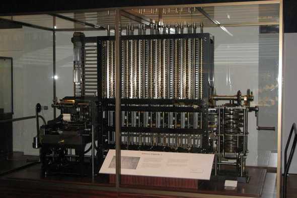 The Difference Engine invented by Charles Babbage was the precursor to his more widely known Analytical Engine.